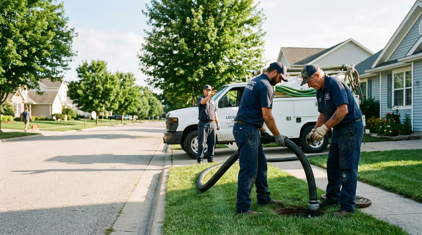 Septic Tank Pumping in Pineville, PA near me